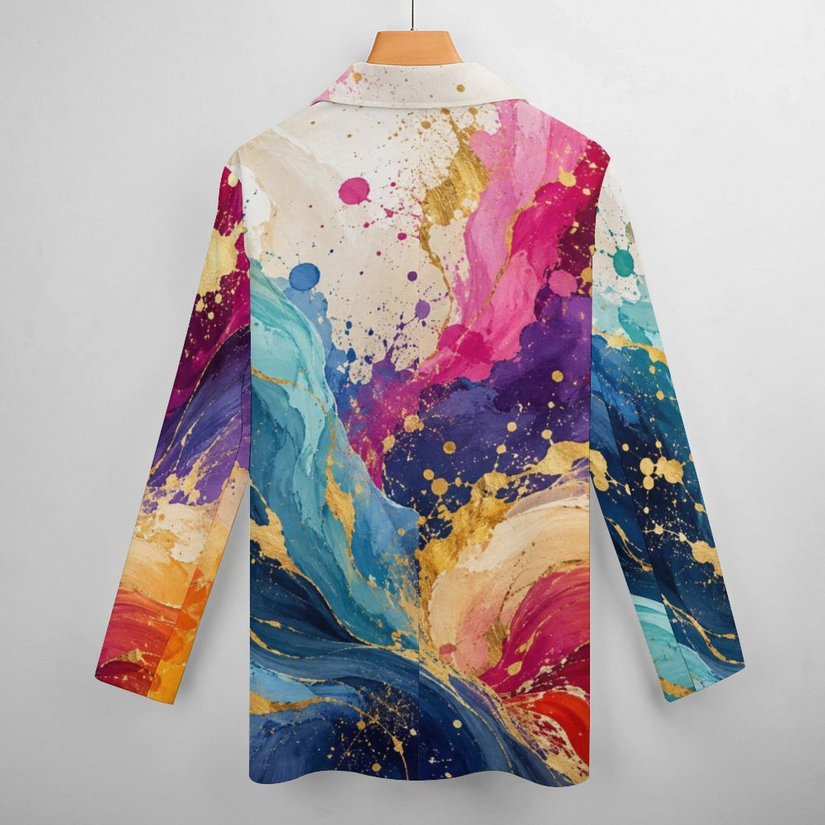 Custom All-Over-Print Blazer