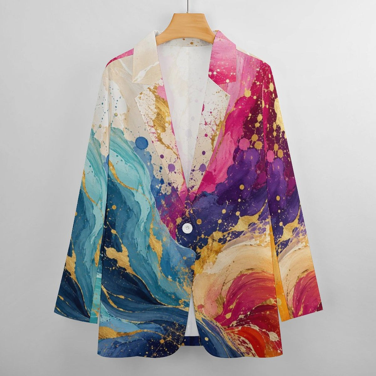 Custom All-Over-Print Blazer