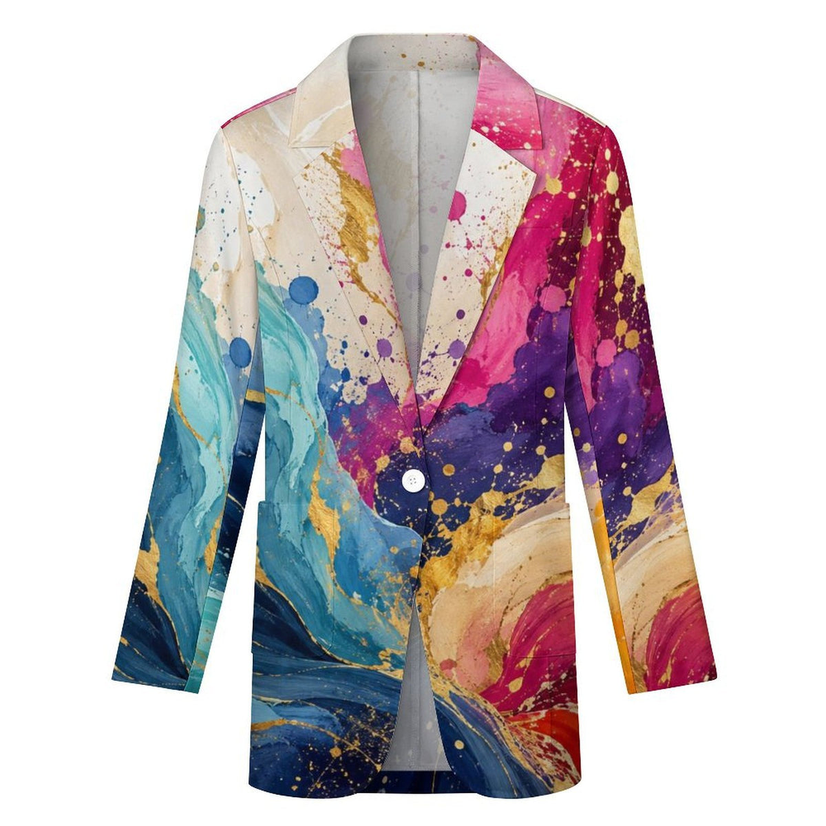 Custom All-Over-Print Blazer